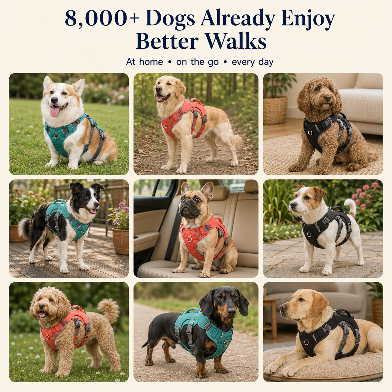 WalkGuard No Pull Dog Harness