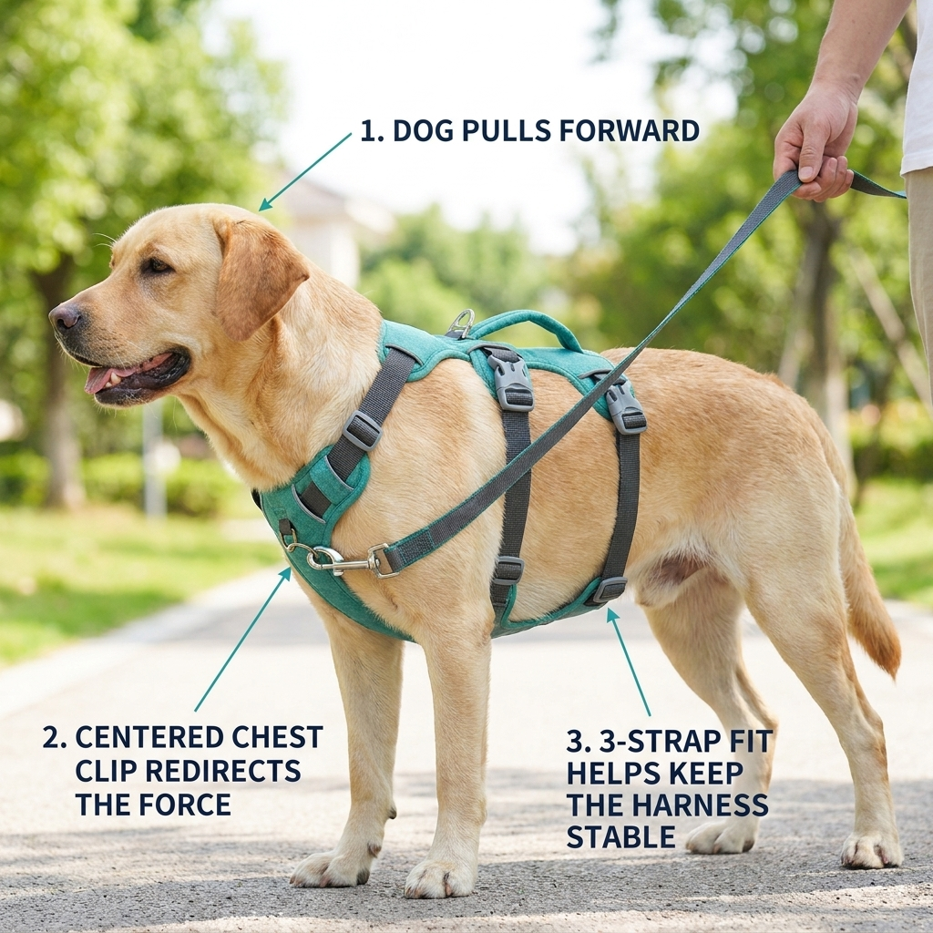 WalkGuard No Pull Dog Harness